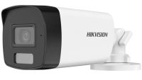 Camera de supraveghere Hikvision Bullet DS-2CE17D0T-LFS (2.8mm) 2MP; Smart Hybrid Light Audio; Senzor: 2 MP CMOS; Rezolutie 2MP; Iluminare: 0.01 Lux @ (F1.6, AGC ON), 0 Lux with IR, Day & Night ICR; Lentila: 2.8 mm,horizontal FOV: 101°, vertical FOV: 56°, diagonal FOV: 118°; IR: 40M; Lumina Alba (DS-2CE17D0T-LFS(2.8MM))