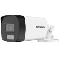 Camera de supraveghere Hikvision Bullet DS-2CE17D0T-LFS (2.8mm) 2MP; Smart Hybrid Light Audio; Senzor: 2 MP CMOS; Rezolutie 2MP; Iluminare: 0.01 Lux @ (F1.6, AGC ON), 0 Lux with IR, Day & Night ICR; Lentila: 2.8 mm,horizontal FOV: 101°, vertical FOV: 56°, diagonal FOV: 118°; IR: 40M; Lumina Alba (DS-2CE17D0T-LFS(2.8MM))