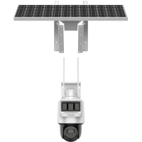 Camera PTZ cu panou solar Hikvision 4MP Pro Solar-powered Security PT Camera Setup High quality imaging with 4 MP resolution Dual transducers – PIR and Radar work together for higher detection accuracy Support 4G LTE data transmission Built-in microphone and built-in speaker for two-way audio and (DS-2DE2C400IWG-K/4G/C09S20(2.8MM))