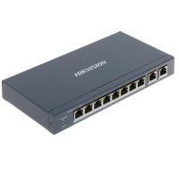 Switch Hikvision DS-3E0310P-E/M, 8-port, PoE (DS-3E0310P-E/M)