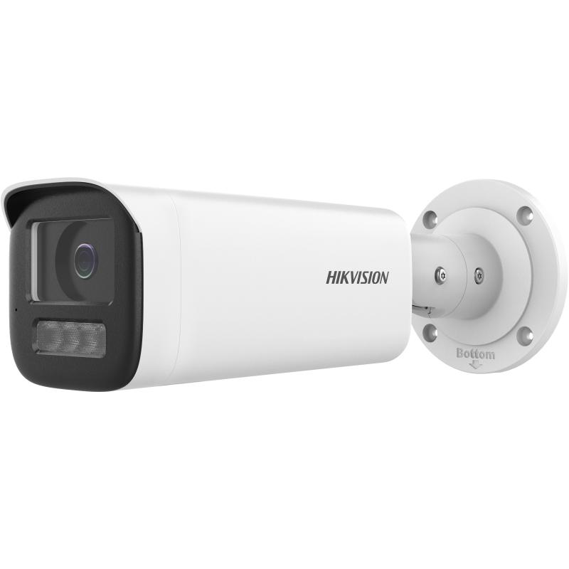 Camera de supraveghere IP Bullet 4MP Hikvision DS-2CD1B43G2-LIU(4MM), lentila fixa: 4mm, iluminare min: Color: 0.005 Lux @ (F1.6, AGC ON),B/W: 0 Lux cu IR: 60m, microfon incorporat, alarma la evenimente: Motion detection (support alarm triggering by specified target types (human and vehicle)),video (DS-2CD1B43G2-LIU(4MM))