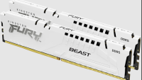 Memorie RAM Kingston DDR5 32GB 6000Mhz CL30 1.4V Dual Channel Kit Fury Beast White XMP (KF560C30BWK2-32)