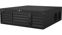 NVR Hikvision 64 canale DS-9664NI-M16; pana la 2-ch@32 MP/2-ch@24 MP/4- ch@12 MP/8-ch@8 MP/16-ch@4 MP/32-ch@1080p decoding capacity, H.265 +/H.265/H.264+/H.264, iesiri: 2x HDMI, 2x VGA, 1x CVBS BNC (1.0 Vp-p, 75 Ω), 16x SATA max 16TB pe HDD, alimentare: 100 to 240 VAC, 50 to 60 Hz, dimensiuni: 445 × (DS-9664NI-M16)