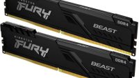 Memorie RAM Kingston DDR4 16GB 3200Mhz CL16 1.35V Dual Channel Kit Fury Beast Black XMP (KF432C16BBK2/16)