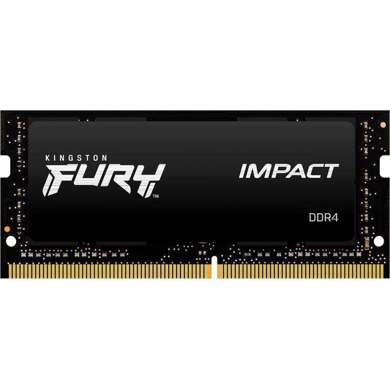 Memorie RAM notebook Kingston FURY Impact, 16GB, DDR4, 3200MHz, CL20 (KF432S20IB/16)