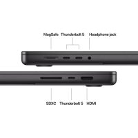MacBook Pro 16.2"/Apple M4 Max (CPU 16-core, GPU 40-core, Neural Engine 16-core)/128GB/1TB - Space Black - INT KB (cto from MX313RO/A) (Z1FW001FB)
