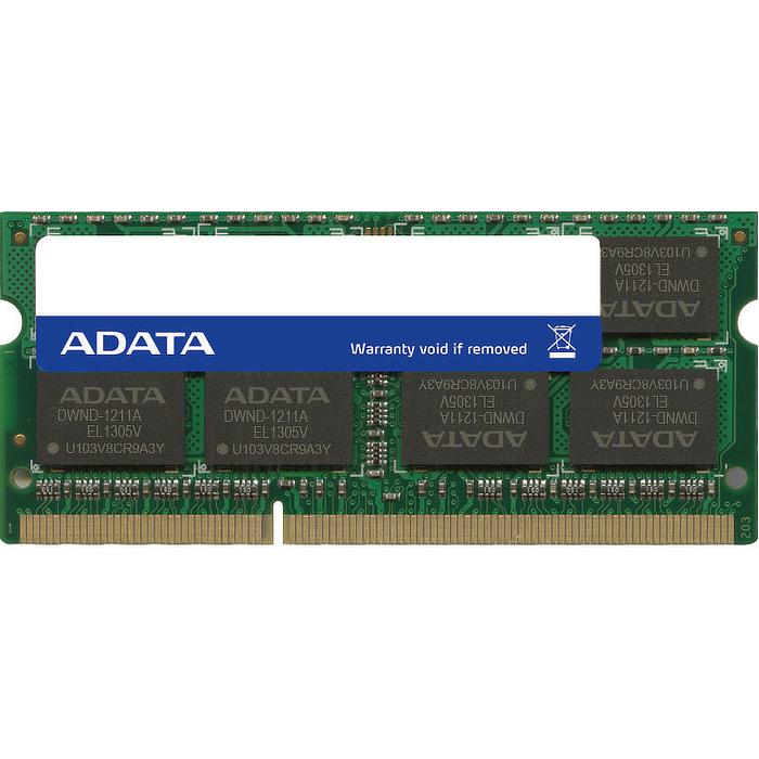 Memorie RAM notebook Adata, SO-DIMM, DDR3L, 4GB, CL11, 1600Mhz (ADDS1600W4G11-S)