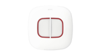 Buton de panica wireless Hikvision DS-PDEB2-EG2-WE(B), 2 butoane, ,frecventa de operare: 868MHz, criptare: AES-128, distanta de transmisie: 1.2km, operare pe baterie( CR2450 x 1buc), dimensiuni: 63.8mm × 63.8mm × 19, greutate: 58.5g. (DS-PDEB2-EG2-WE(B))