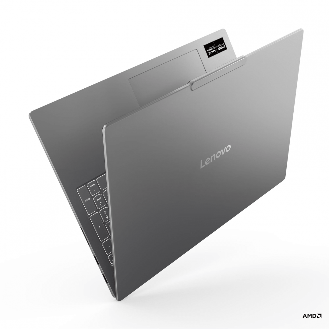 Laptop Lenovo IdeaPad Pro 5 16AKP10, 16" 2.8K (2880x1800) OLED 500nits (typical) / 1100nits (peak) Glossy, 100% DCI-P3, 120Hz VRR, DisplayHDR™ True Black 1000, AMD Ryzen™ AI 7 350 (8C / 16T, 2.0 / 5.0GHz, 8MB L2 / 16MB L3), video NVIDIA® GeForce RTX™ 5050 8GB GDDR7, RAM 32GB Soldered LPDDR5x-8000 (83JN001ARM)