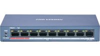 Switch Hikvision DS-3E0109P-E©, 8-port, PoE (DS-3E0109P-E(C))