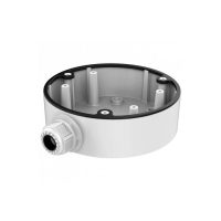 Doza conexiuni Hikvision DS-1280ZJ-DM46, material aliaj de aluminiu, dimensiuni: Ø 120 mm x 37.2 mm, greutate: 250 g (DS-1280ZJ-DM46)