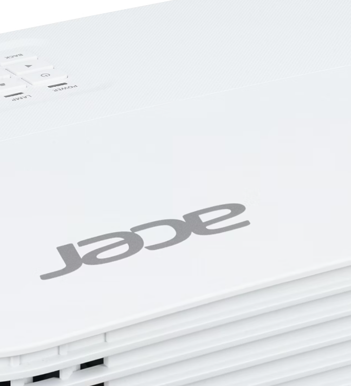 Videoproiector Acer H6815GTV, 4K UHD 3840*2160, 4.000 lumeni, 16:9/ 4:3, 10.000:1, dimensiune maxima imagine 300'', distanta maxima de proiectie 10m, boxa 3W, lampa 5.000/ 20.000 ore extremeeco, 29-30 dB, 2.88 kg, 2* HDMI, PC audio out, DC Out (5V/1.5A, USB Type A), RS232, cablu HDMI inclus, capac (MR.JXP11.001)