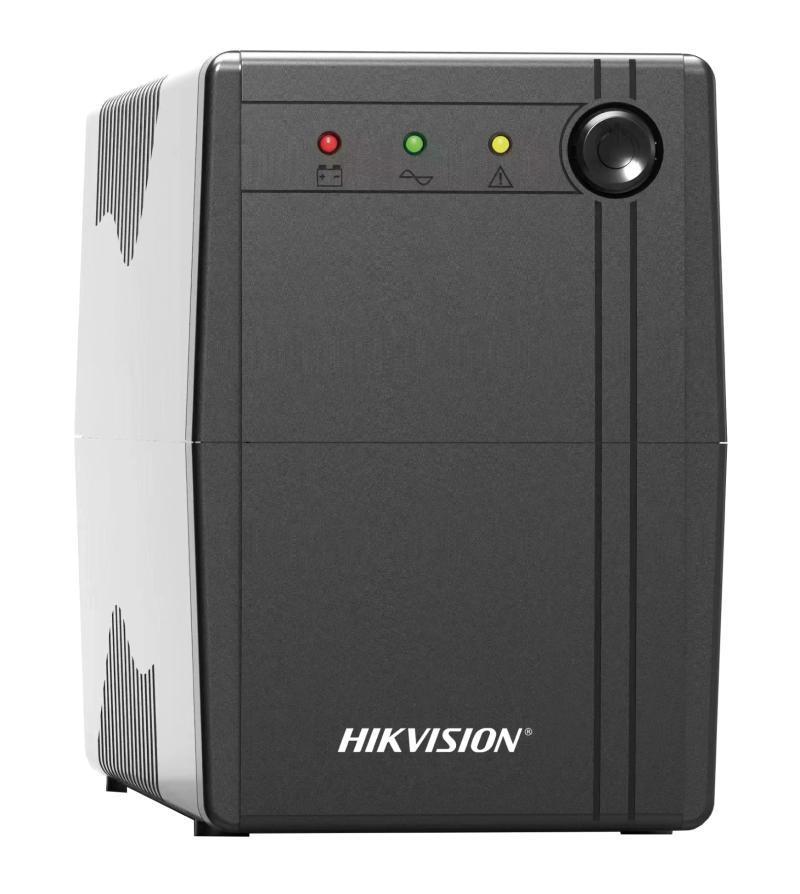 Oversea UPS Hikvision DS-UPS600; capacitate UPS: 600 VA / 360 W, input voltage range: 85 VAC to 150 VAC, frecventa input: 50/60 Hz self- adaptive, tip plug: Type B (NEMA 5-15), output voltage range: 110 VAC to 125 VAC, frecventa output: 50/60 Hz ± 0.5 Hz self-adaptive, tip outlet: Type B (NEMA (DS-UPS600)