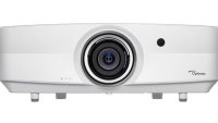 Proiector OPTOMA UHZ65LV, 4K UHD 3840* 2160, 5.000 lumeni, 2.000.000:1, 16:9/ 4:3, laser 30.000 ore, distanta maxima de proiectie 9.3 m, zoom 1.6, HDMI, MHL, VGA, audio in/ out, USB-A, S/PDIF, 12V trigger, RS232, RJ45, 29- 31 dB, full 3D, Security bar, Kensington Lock, protejare cu parola, boxe 2* (E1P0A3LWE1Z1)