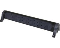 Bloc Multipriza Mobil Premium Rotativ 6x2P+T cu Intrerupator negru Legrand 694548 (000000000000694548)