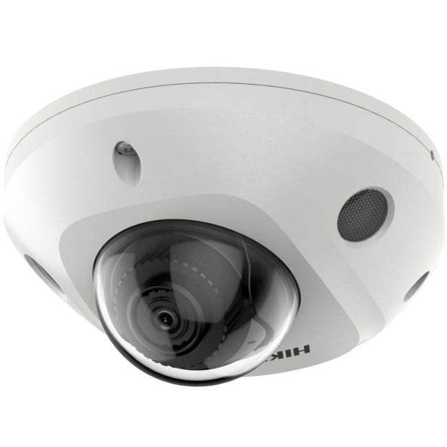 Camera de supraveghere IP Mini Dome 4MP Hikvision DS-2CD2543G2- LIS2U(2.8MM), lentila fixa 2.8mm, iluminare min: Color: 0.005 Lux @ (F1.6, AGC ON),0 Lux cu IR 30m, microfon dual incorporat, interfata audio: 1/1, alarma: 1/1, slot card de memorie: microSD/microSDHC/microSDXC maxim 512GB, alarma la (DS-2CD2543G2-LIS2U(2.8MM))
