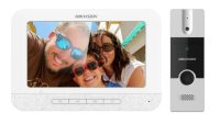 Set videointerfon color Hikvision DS-KIS202T; montaj pe 4fire; setulesteformat din post exterior DS-KB2411-IM si monitorinteriorDS- KH2220;Descriere post exterior DS-KB2411-IM : PostvideointerfonexterioHikvision DS-KB2411-IM; instalare pe 4 fire;PinholeCamerawith1920 × 1080@ 25 fps, Video Intercom (DS-KIS202T)