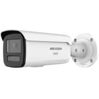 Camera de supraveghere IP Bullet 4MP Hikvision DS-2CD2T87G3-LIY(2.8MM), lentila fixa 2.8mm, iluminare min: Color: 0.0005 Lux @ (F1.0, AGC ON),0 Lux  cu lumina alba: 60m, IR: 60m, slot card de memorie: microSD/microSDHC/microSDXC maxim 512GB, alarma la evenimente: Motion detection (support alarm (DS-2CD2T47G3-LIY(2.8MM))