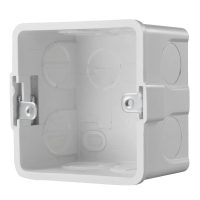Gang Box Hikvision, DS-KAB86; Convenient design available for indoorstation wall mounting; Made of the insulating material. (DS-KAB86)