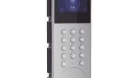 Videointerfon de exterior IP cu recunoastere faciala Hikvision DS- KD9203-E6, recunoaste pana la 5000 imagini faciale, 25000 carduri,10000 utilizatori, deschidere faciala (suporta anti-spoofing) si card, distanta recunoastere faciala 2metri, configurare remote via web, ecran 4.3-inch color LCD, (DS-KD9203-E6)