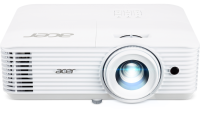 Videoproiector Acer X1827, 4K 3840* 2160, 4.000 lumeni, 16:9/ 4:3, 10.000:1, dimensiune maxima imagine, distanta maxima de proiectie 10 m, boxa 10W, lampa 5.000 ore/ 12.000 ore ecomode, 26 dB, 3.1 kg, D-sub, 2* HDMI, PC audio in/ out, DC Out (5V/1.5A, USB Type A), SPDIF Audio (Optical), RS232, cablu (MR.JWK11.00P)