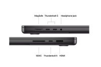 MacBook Pro 16.2"/Apple M4 Max (CPU 16-core, GPU 40-core, Neural Engine16-core)/128GB/1TB - Space Black - INT KB  (cto from  MX313RO/A) (Z1FV001YF)