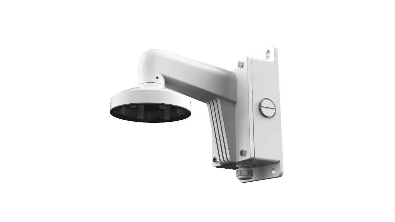 Hikvision Bracket DS-1273ZJ-140B, cu cutie de jonctiune, aluminiu, 140× 182×120mm, alb; (DS-1273ZJ-140B)