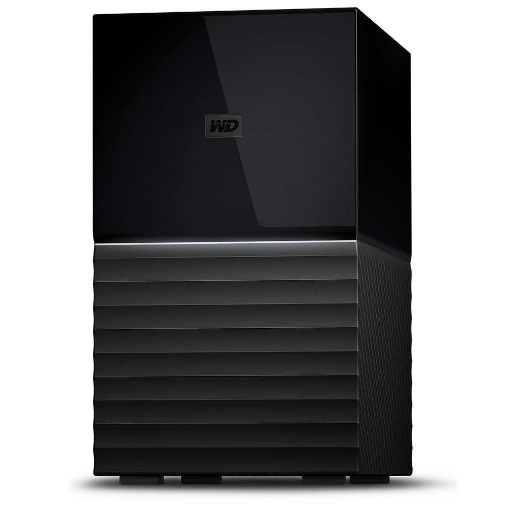 HDD Extern WD, 16TB, My Book Duo, negru, USB 3.0 (WDBFBE0160JBK-EESN)