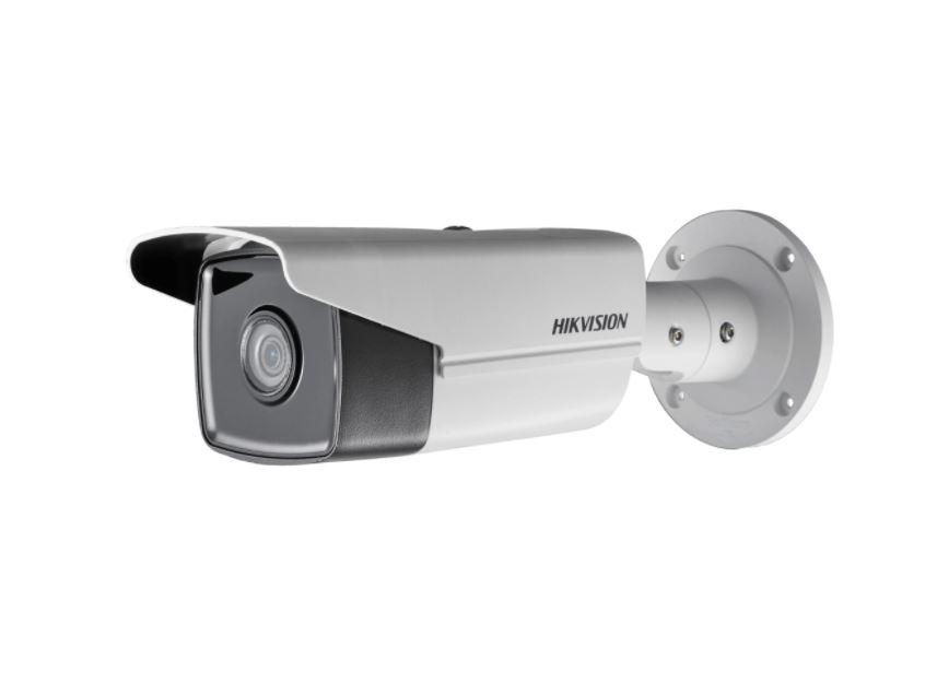 Camera supraveghere Hikvision IP bullet DS-2CD2T63G2-4I(2.8mm), 6MP, AcuSens - filtrarea alarmelor false dupa corpul uman si masini, senzor 1/2.8" Progressive Scan CMOS, rezolutie 3200 × 1800@20 fps, iluminare Color: 0.005 Lux @ (F1.6, AGC ON), B/W: 0 Lux cu IR, lentila 2.8mm, distanta IR 80m, 120 (DS-2CD2T63G2-4I28)