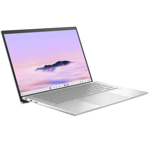 Laptop Asus ChromeOS, CX5403CMA-QM0675, 14.0-inch, WQXGA (2560 x 1600) 16:10, Intel® Core™ Ultra 5 Processor 115U 2.1 GHz (10MB Cache, up to 4.2 GHz, 8 Cores); Intel® AI Boost NPU, LPDDR5X 16GB, 512GB M.2 2280 NVMe™ PCIe® 4.0 SSD, 120Hz, 500nits, Anti-glare display, 8.0M camera, With privacy (CX5403CMA-QM0675)