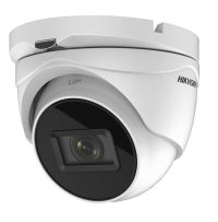 Camera supraveghere Hikvision TURRET DS-2CE79H8T-AIT3ZF(2.7- 13.5mm); 5MP; Ultra-low light; 5 MP CMOS; rezolutie: 2560 × 1944@20fps; iluminare: 0.003 Lux @ (F1.2, AGC ON), 0 Lux with IR; lentila varifocala motorizata: 2.7-13.5mm, distanta IR: 60m, Smart IR; 130 dB true WDR/3D DNR/ ICR/AGC/BLC (DS-2CE79H8T-AIT3ZF)
