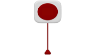 Buton de apel pat pacient Hikvision DS-KHS3100, instalare pe perete, lungime sfoara: 60cm, putere de alimentare: 9 - 24 VDC, dimensiuni: 86.4mm×86.4mm×19mm, temperatura de functionare: -10°C - 55°C. (DS-KHS3100)