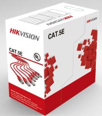Cablu U/UTP cat. 5E Hikvision, DS-1LN5E-S, 24AWG, material cupru integral, ANSI/TIA-568-C.2 PVC, cutie 305 metri. (DS-1LN5E-S)