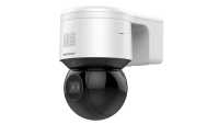Camera de supraveghere Hikvision DS-2DE3A404IWG-E/W  4 × IR Network PTZ Camera cu rezolutie de 4 MP (2560 x 1440);Zoom optic 4x, digital 16x;Performante ridicate in cazul luminii reduse datorita tehnologiei DarkFighter;WDR de 120 dB;IR 50m cu cut filter;Scanare patrulare: 8 zone, pana la 32 de (DS-2DE3A404IWG-E)