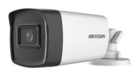 Camera supraveghere Hikvision Turbo HD bullet DS-2CE17H0T-IT3FS(3.6mm), 5MP, microfon audio incorporat, senzor 5 MP CMOS, rezolutie: 2560 (H) × 1944 (V)@20fps, iluminare: 0.01 Lux @ (F1.2, AGC ON), 0 Lux with IR, lentila: 3.6 mm, unghi vizualizare: horizontal FOV: 80°, vertical FOV: 63°, diagonal (DS-2CE17H0T-IT3FS3)