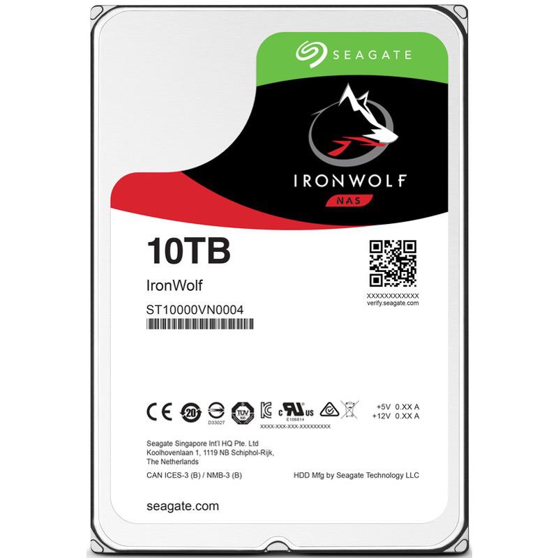 HDD Seagate IronWolf 10TB SATA-III 7200RPM 256MB (ST10000VN000)
