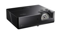 Videoproiector Optoma ZU507TST, short throw professional, DLP laser 30.000 ore, WUXGA (1920x1200), 5.000 lumeni, 300.000:1, 4:3,16:9,16:10, dimensiune maxima imagine 300", distanta proiectie 0.38m - 3.75m, 2 x HDMI 2.0, 1 x VGA, 1 x Composite video, 2 x Audio 3.5mm, 1 x USB-A power 1.5A, 1 x Audio (E9PD7L121EZ1)