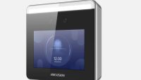 Terminal access control cu face recognition Hikvision DS-K1T331, alerta de purtare a mastilor de protectie pe fata, capacitate pana la maxim 1000 de imagini faciale, 1500 carduri( cu conectare a unui cititor de card extern), 150000 evenimente,  configurare via web client, TCP/IP, suporta ISUP5.0 (DS-K1T331)