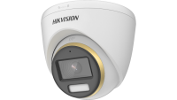 Camera de supraveghere Hikvision Turbo HD turret DS-2CE72DF3T-FS(3.6mm) (O-STD); 2MP, Color Vu - imagini color pe timp de noapte, mirofon audio incorporat, Aperture F1.0, Color Vu - imagini color pe timp de noapte, mirofon audio incorporat, Aperture F1.0, senzor: 2 MP CMOS, rezolutie: 1920 (H) × (DS-2CE72DF3T-FS36)