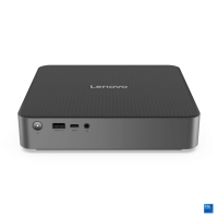 Desktop Lenovo IdeaCentre Mini 01IRH10R , Intel® Core 7 240H, 10C (6P + 4E) / 16T, P-core 2.5 / 5.2GHz, E-core 1.8 / 4.0GHz, 24MB, video Integrated Intel® Graphics, RAM 1x 16GB SO-DIMM DDR5-5600; Two DDR5 SO-DIMM slots, dual-channel capable; Up to 32GB DDR5-5600, SSD  1TB SSD M.2 2280 PCIe® 4.0x4 (91B2001XRM)