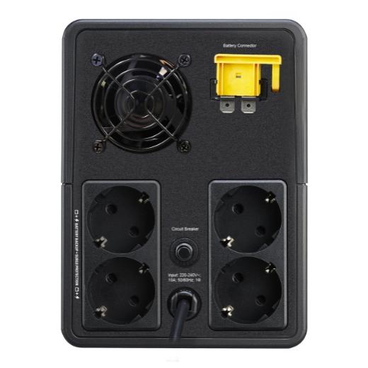 APC Easy UPS BVX 2200VA, 230V, AVR, Schuko Sockets (BVX2200LI-GR)