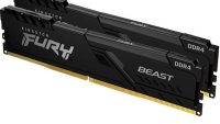 Memorie RAM Kingston DDR4 32GB 3200Mhz CL16 1.35V Dual Channel Kit Fury Beast Black XMP (KF432C16BBK2/32)
