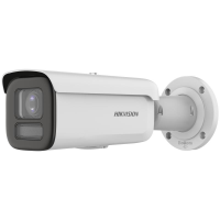 Camera de supraveghere IP Bullet 8MP Hikvision DDS-2CD2687G2HT- LIZS(2.8-12MM)(EF), lentila varifocala: 2.8-12mm, iluminare: Color: 0.0008 Lux @ (F1.2, AGC ON),0 Lux cu lumina alba: 60m, IR: 60m, slot card de memorie: microSD/microSDHC/microSDXC card, up to 512 GB, alarma la evenimente: Motion (DS-2CD2687G2HT-LIZS(2.8-12MM)(EF))