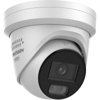 Camera de supraveghere IP Turret 8MP Smart Hybrid Light with ColorVu Hikvision DS-2CD2387G3-LIS2UY/SL(2.8MM), lentila fixa 2.8mm, iluminare min: Color: 0.0008 Lux @ (F1.0, AGC ON),0 Lux cu IR 30m, microfon incorporat, difuzor incorporat, interfata audio: 1/1, alarma: 1/1, slot card de memorie (DS-2CD2387G3-LIS2UY/SL(2.8MM))