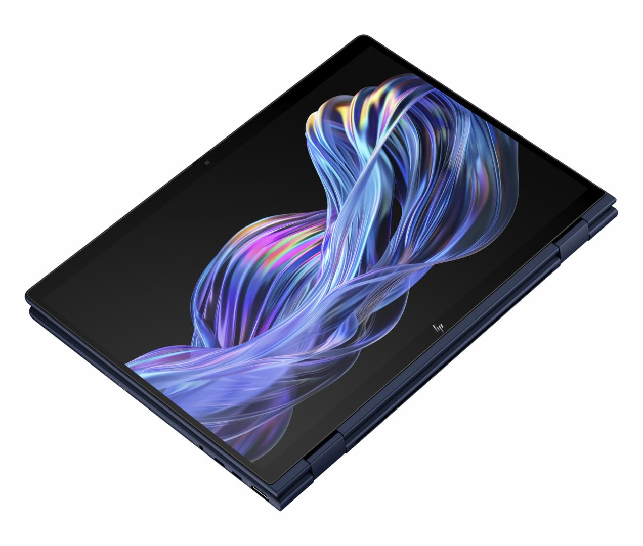Laptop HP EliteBook x360 Flip G1i cu procesor Intel Core Ultra 5-226V 8-Core (2.1GHz, up to 4.5GHz, 8MB, 40 TOPS), 14.0 inch WUXGA TOUCH, Intel Arc Graphics, 16GB LPDDR5X, SSD, 512GB PCIe NVMe, Windows 11 Pro 64bit NextGen Standard, Atmospheric Blue (B9ZP6ET)