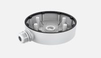 Doza conexiuni Hikvision DS-1280ZJ-DM55, material aliaj de aluminiu, dimensiuni: Φ 155 mm × 36 mm, greutate: 300g (DS-1280ZJ-DM55)