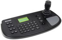 Tastatura Hikvision, DS-1006KI; 128 x 64 pixel screen displays all important information, 1 × USB 2.0, Serial Interface:RS-232, RS-422, RS-485, dimensiuni:435 × 193 × 110 mm, greutate:≤ 1 kg. (DS-1006KI)
