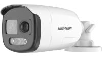 Camera de supraveghere Bullet 8MP Hikvision DS-2CE12UF3T-PIRXO(2.8MM), lentila 2.8mm, iluminare: 0.0005 Lux @ (F1.0, AGC ON), 0 Lux cu lumina alba: 40m, iesiri: 1xAHD, 1 x alarma, flash alb, alimentare: 12 VDC ± 25%, max. 6.7 W, protectie: IP67, dimensiuni: 82.6 mm × 77.1 mm × 213.2 mm, greutate (DS-2CE12UF3T-PIRXO(2.8MM))