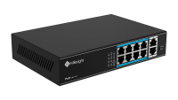 MILESIGHT TECHNOLOGY POE Switch Milesight 8 Porturi POE MS-S0208-EL, Porturi: 8 Ć 10/100 Mbps PoE ports (RJ45),2 Ć 1000 Mbps uplink ports, Alimentare: Built-in switching power supply AC 100~240 V, 50-60 Hz, 2.2 A; Standard POE: IEEE802.3af/at; Buget POE: max. 120W, max 30W per port, Temperatura de functionare:-20ā~55ā (MS-S0208-EL)