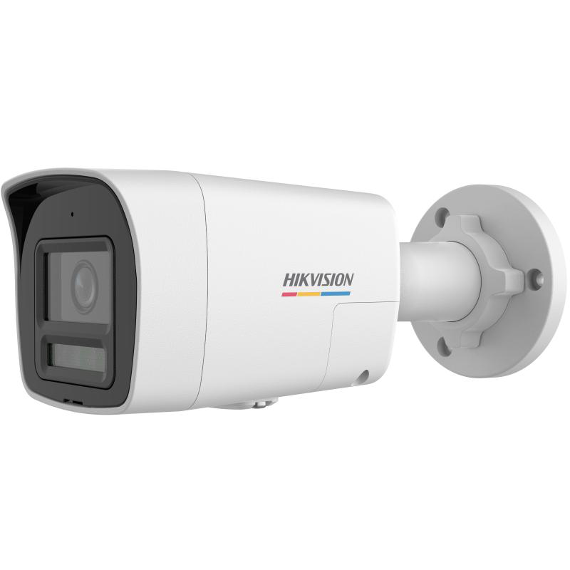 Camera de supraveghere IP Bullet 2MP Hikvision DS-2CD1027G2H- LIUF/SL(2.8MM), lentila fixa 2.8mm, iluminare min: Color: 0 0.001 Lux @ (F1.0, AGC ON),0 Lux cu lumina alba, IR 30m, microfon incorporat, difuzor incorporat, slot card de memorie: microSD/microSDHC/microSDXC maxim 512GB, alarma la (DS-2CD1027G2H-LIUF/SL(2.8MM))